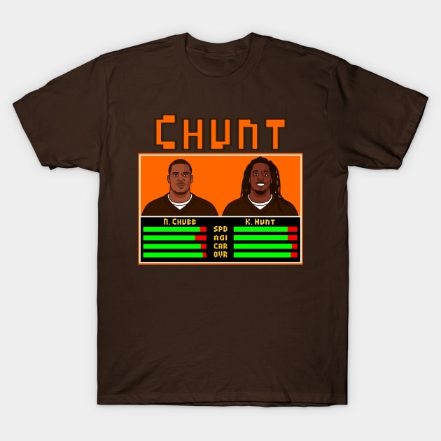 Jam Session - Cleveland Browns - Chubb & Hunt T-Shirt by Docker Tees